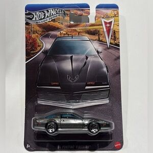 Silver Series '84 Pontiac Firebird Gray Diecast